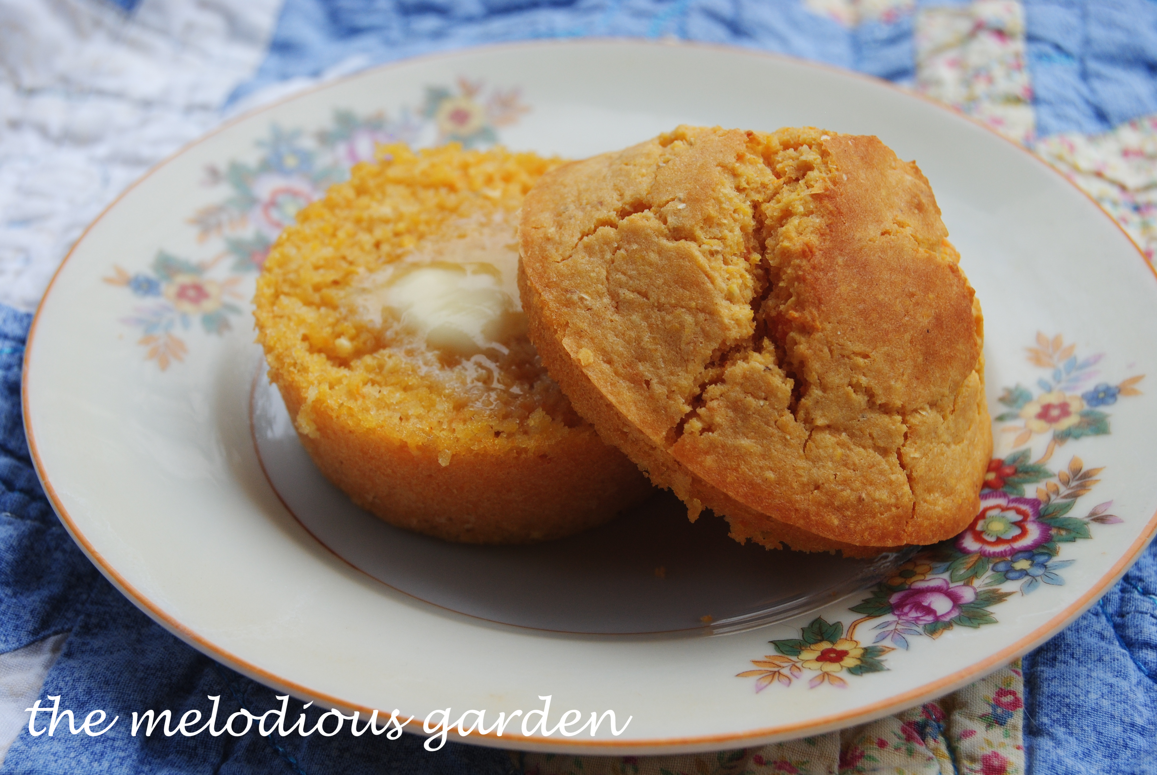 sweet potato cornbread muffin